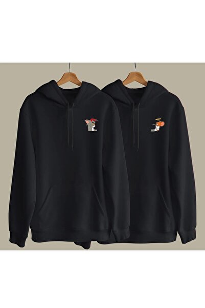 Daxia Συνδυασμός Tom and Jerry Black Hooded Lover