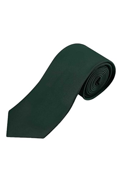 Trenderrs Men's Solid Color Satin Tie
