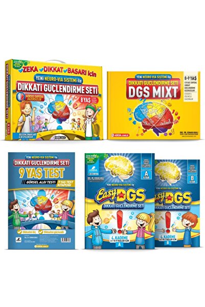 Adeda Yayıncılık Adeda Bilsem Dikkati Güçlendirme Seti 8 Yaş