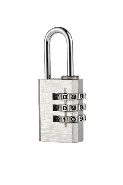 Weather Forecast 21 Mm Combination Lockers Luggage Bag - 3 Digit, Resettable Lock Pad Cin535slv