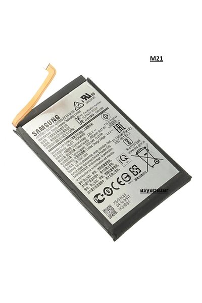 Genel Markalar Samsung Galaxy M21 Y M215 Pil Batarya Eb-Bm207Ab 5830 Mah