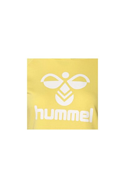 hummel BILLUND Sarı Kadın Kapüşonlu Sweatshirt