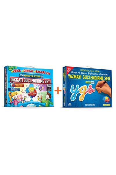 Adeda Yayınları Adeda Dikkati Güçlendirme Seti 7 Yaş + Yazmayı Güçlendirme Seti