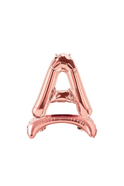 Bkmc 34'' Footed Bronze Letter A Foil Balloon