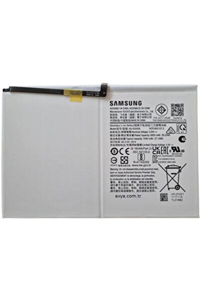 Genel Markalar Samsung Galaxy Tab A8 10.5 Sm-x200 Sm-x205 Pil Batarya 7040mah