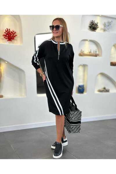 Kokoş Kadını SİYAH ELBİSE