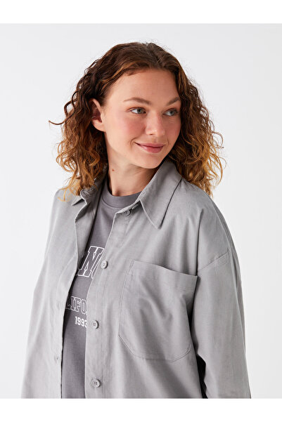 LC Waikiki Hosszú ujjú egyenes női tunika ing