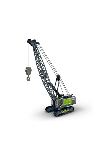 layfhex 1:50 Ebatlı Metal Yapılı Oyuncak Kule Vinç Dozer İnşaat Arabası