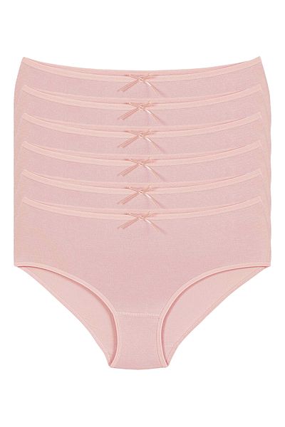 Yıldız Çamaşır Women's Powder 6 Pack Bamboo Bato Panties