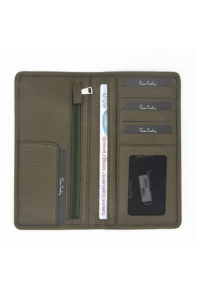 Pierre Cardin Khaki Leather Men's Wallet 11055