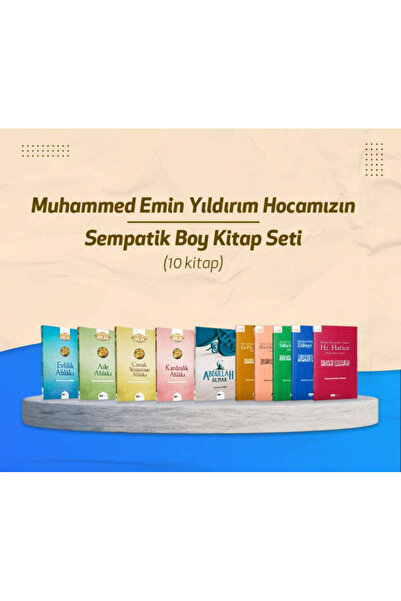 Siyer Yayınları Muhammed Emin Yıldırım Sempatik Boy Kitap Seti (10 Kitap)