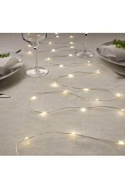 NAC إضاءة طاولة ديكورية سلسلة إضاءة LED صفراء 5 متر