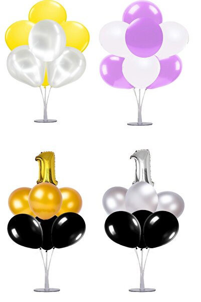 Partifabrik Βάση μπαλονιού με πόδια Σετ 7 διπλών