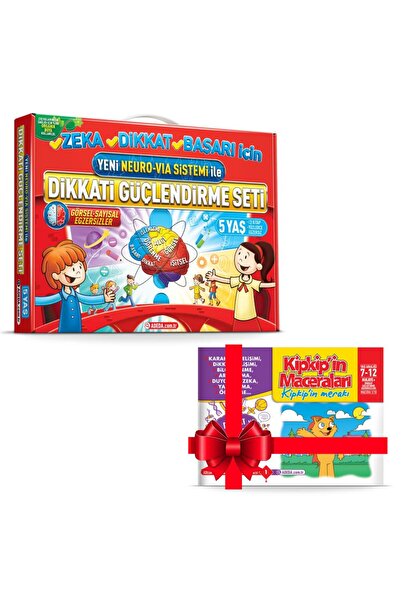 Adeda Yayınları Adeda Dikkati Güçlendirme Seti Dgs 5 Yaş - Hikaye Kitabı Hediye