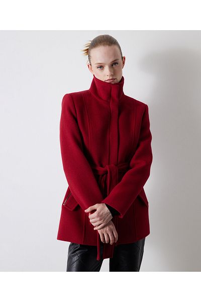 Zara shop red coats