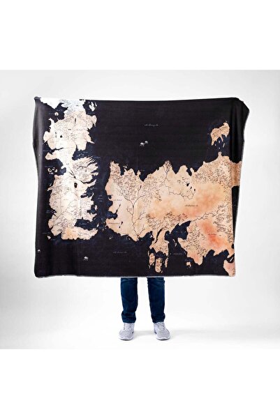 The Lucid Lab Κουβέρτα Game Of Thrones Map Polar Tv