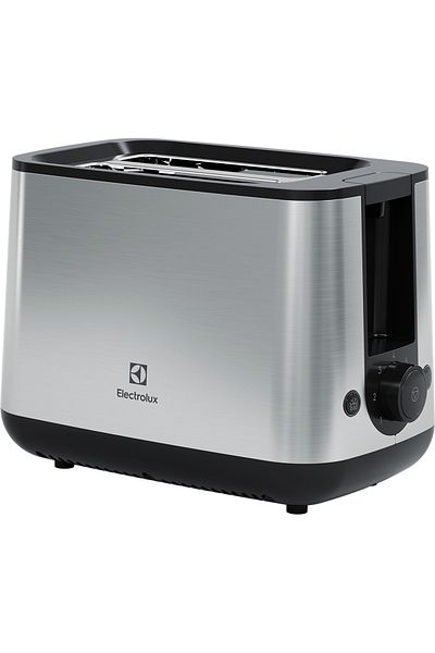 Electrolux E3T1-3ST Create 3 800 W Toaster, Stainless Steel, 7 Level Heat Adjustment