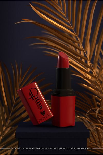 Estella All-Day Lasting Lipstick with Passionate Colors: Estella 4D Matte Will Be Your Favorite!