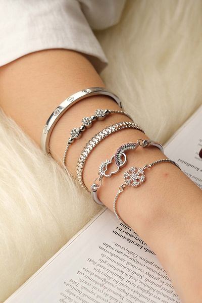 Jack Ferrero Women's Combination Bracelet Set