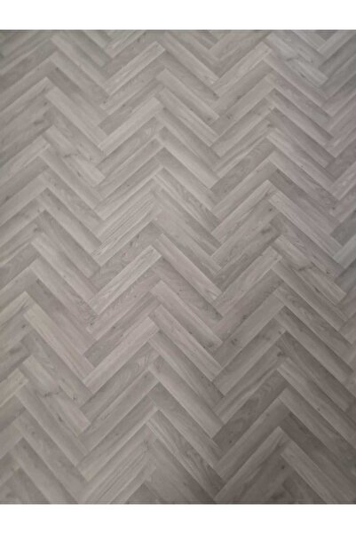 AKSEREN Pvc Mineflo Zemin Kaplaması Çapraz Desen Parke | En: 2 Metre