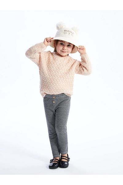 LC Waikiki Colanți cu model cu talie elastică