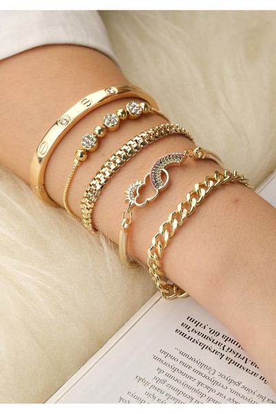 Jack Ferrero Women's Combination Bracelet Set