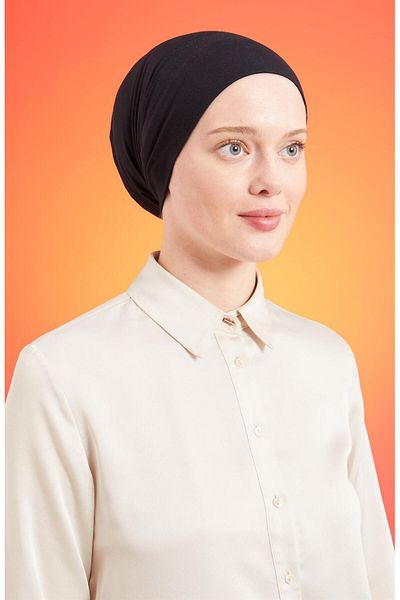 LAVENDER Practical Bonnet - Black