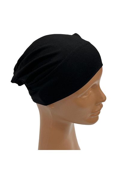 faral Lycra Fitted Bonnet - Black