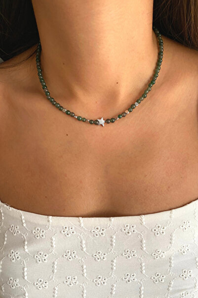 Suerte Accessories El Yapımı Yeşim ve Hematit Doğal Taş Özel Tasarım Doğaltaş...