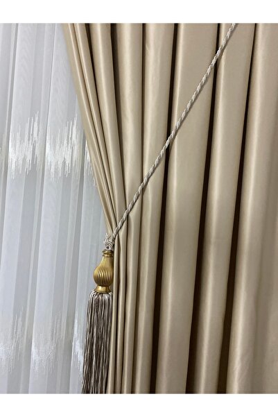 Beyazıt Tekstil Fon Perde Bağlama Aksesuarı Püskül Braçol