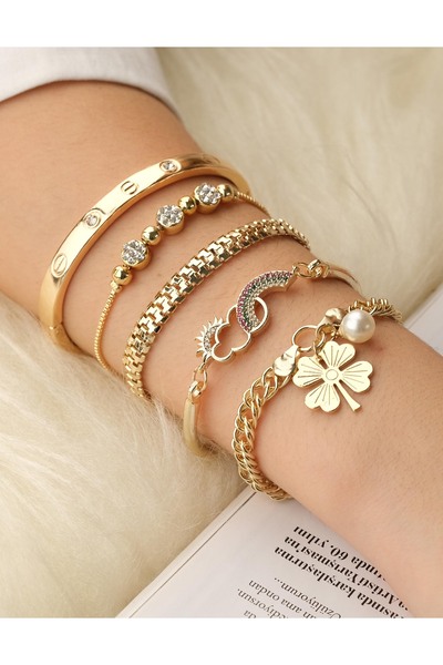 Jack Ferrero Kadın Kombin Bileklik Seti