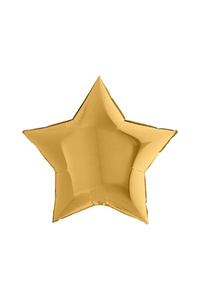 Balon Star Foil Balloon 18" -Gold-