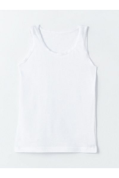 LC Waikiki Crew Neck Basic Girls Undershirt 2-Piece (S4)