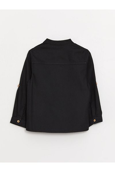 LC Waikiki Collar Long Sleeve Basic Baby Boy Shirt