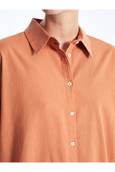 LC Waikiki Obyčejná dámská tunika s dlouhým rukávem