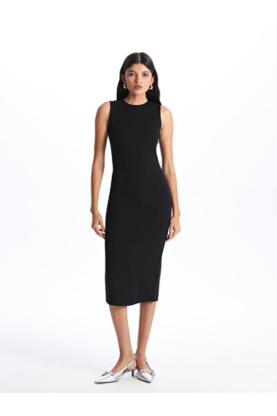 LC Waikiki Crew Neck Women's Bodycon Dress