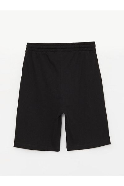 LC Waikiki Boy's Shorts - Beşiktaş Printed and Elastic Waist