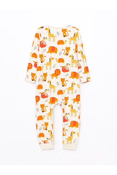 LC Waikiki Chlapecká kombinéza s potiskem na krku, 2 kusy