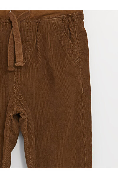 LC Waikiki Beli Lastikli Basic Kadife Erkek Bebek Pantolon