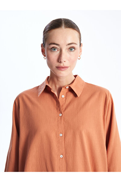 LC Waikiki Obyčejná dámská tunika s dlouhým rukávem