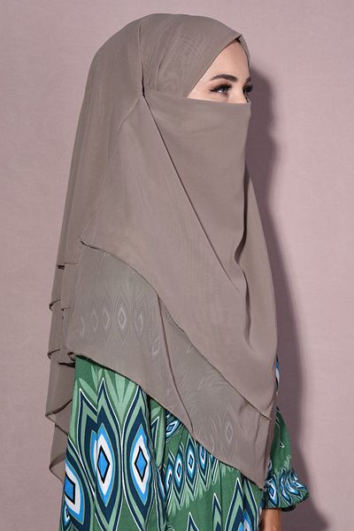 Fashion journey Hijab Hajj Umrah Μεσαίο Σουφλέ