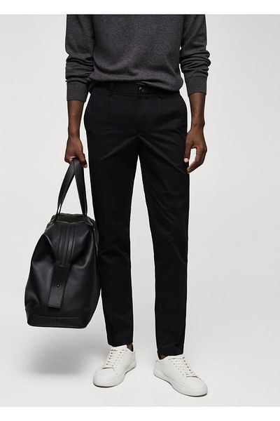 MANGO Man Slim-Fit-Chinohose aus Baumwolle