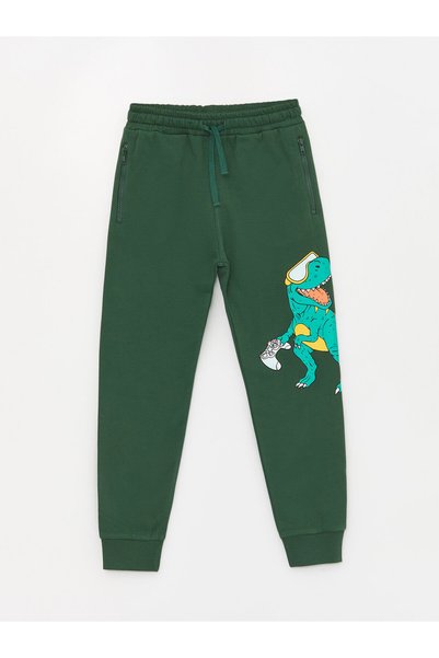LC Waikiki Beli Lastikli Baskılı Erkek Çocuk Jogger Eşofman Altı
