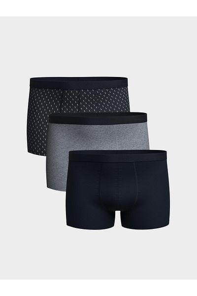 LC Waikiki Standard Mold Flexible Fabric Ανδρικό Boxer 3 τεμαχίων