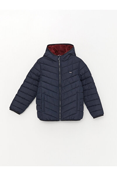 LC Waikiki Palton puf pentru băiat cu glugă