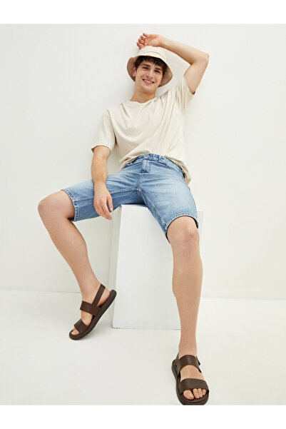 LC Waikiki Standard Fit Men's Jean Shorts