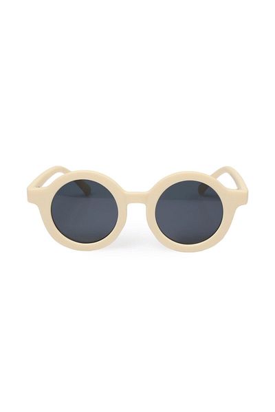 Angel Eyes Children's Sunglasses Cream Frame Black Glass