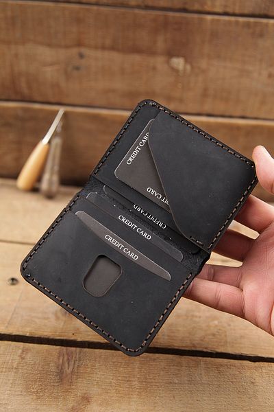 New Coast Leather 1900's Ανδρικό Πορτοφόλι - Γνήσιο Δέρμα, Χειροποίητο