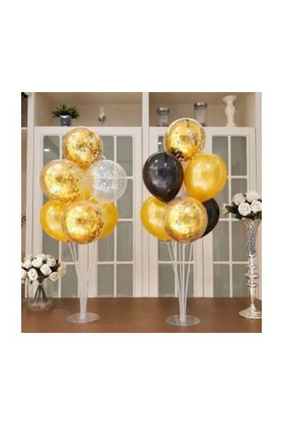 Hyd Transparent Balloon Stand 7 Piece Party Decoration Apparatus