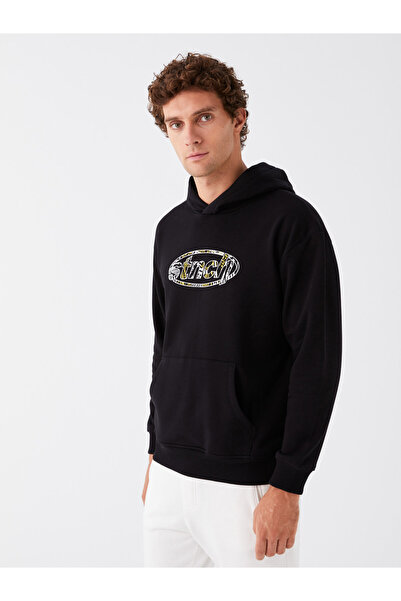 LC Waikiki Pánská mikina s dlouhým rukávem s potiskem